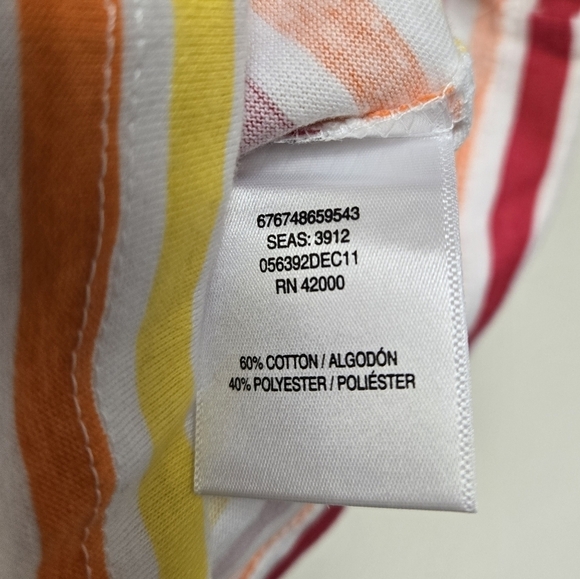 Wonderkids Stripe Ruffle Tank top 18M - Picture 4 of 6